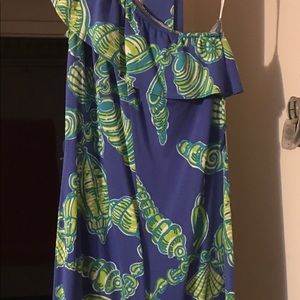 Lilly Pulitzer off the shoulder dress
